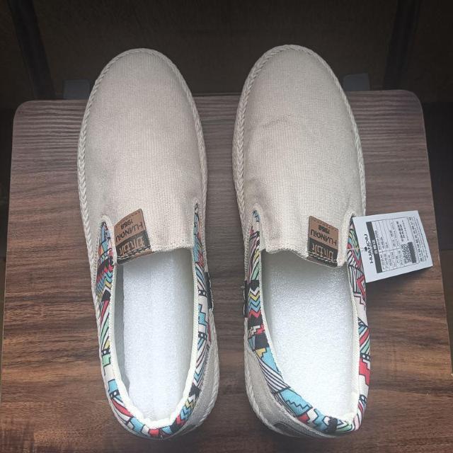 新品 27cm メンズ スリッポン ベージュ シューズ 靴 44 おしゃれ < 男性ファッション  新品 27cm メンズ スリッポン ベージュ シューズ 靴 44 おしゃれ < 男性ファッションの