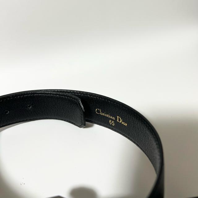 美品 ChristianDior クリスチャンディオール ベルト レザー ブラック < ブランド 美品 ChristianDior クリスチャンディオール ベルト レザー ブラック < ブランドの