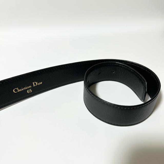 美品 ChristianDior クリスチャンディオール ベルト レザー ブラック < ブランド 美品 ChristianDior クリスチャンディオール ベルト レザー ブラック < ブランドの