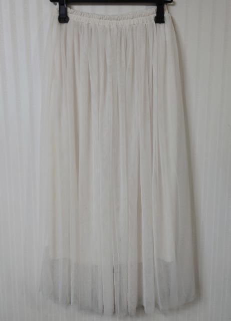 神戸レタス★ウエストゴム マキシ丈 チュール フレアスカート < ブランド 神戸レタス★ウエストゴム マキシ丈 チュール フレアスカート < ブランドの