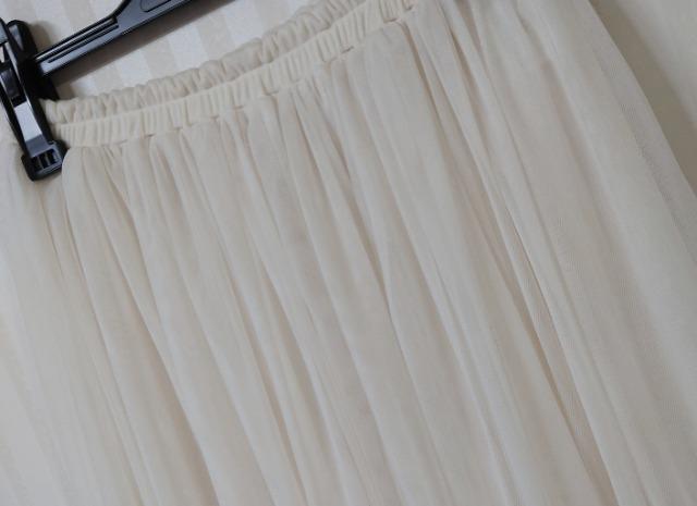 神戸レタス★ウエストゴム マキシ丈 チュール フレアスカート < ブランド 神戸レタス★ウエストゴム マキシ丈 チュール フレアスカート < ブランドの