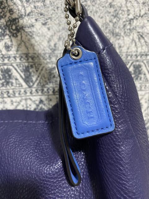 【良品】COACH コーチ レザー ショルダー バッグ 肩掛け F23293 紺 < ブランド  【良品】COACH コーチ レザー ショルダー バッグ 肩掛け F23293 紺 < ブランドの