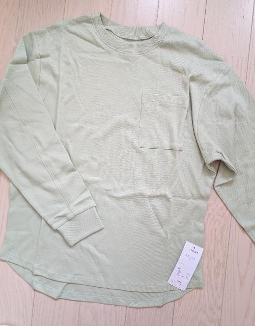 150★ベルメゾン★綿100%★胸ポケットつき長袖カットソー★新品★送料無料 < キッズ/ベビー 150★ベルメゾン★綿100%★胸ポケットつき長袖カットソー★新品★送料無料 < キッズ/ベビーの