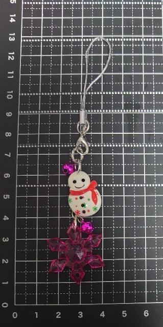 ハンドメイド♪クリスマスチャーム★ストラップ・雪だるま★C < ペット/手芸/園芸 ハンドメイド♪クリスマスチャーム★ストラップ・雪だるま★C < ペット/手芸/園芸の