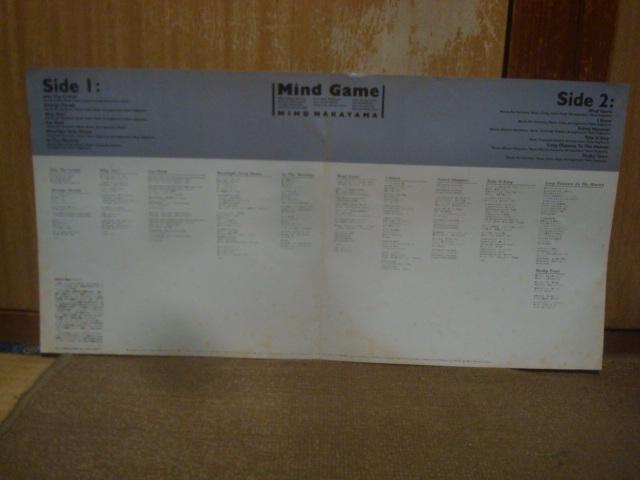 y! 88NxՁzMIND GAME / RiMIHO NAKAYAMAj ѕtLP  CD/DVD/rfI 