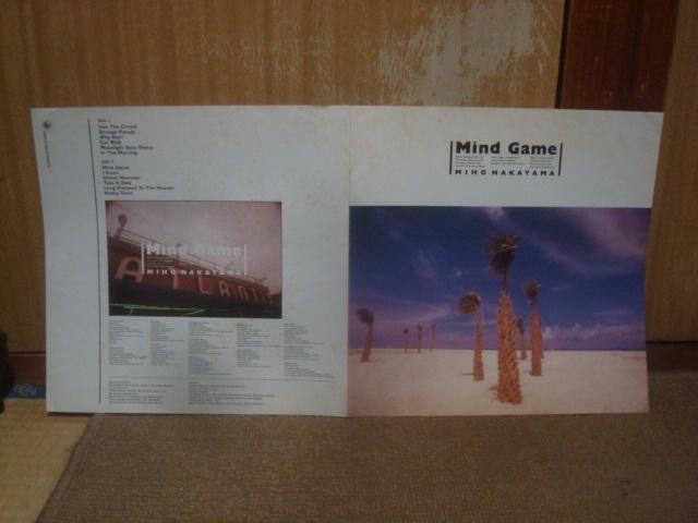 y! 88NxՁzMIND GAME / RiMIHO NAKAYAMAj ѕtLP  CD/DVD/rfI 