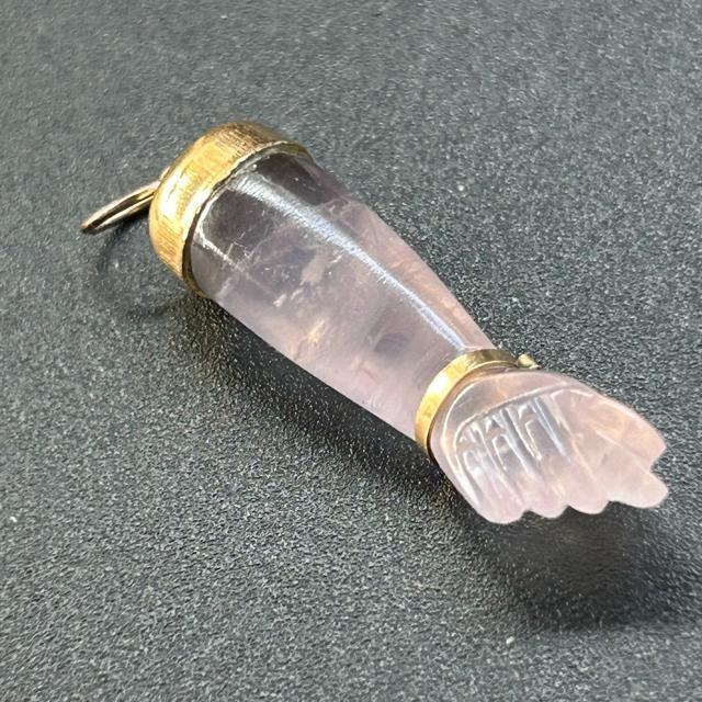 アメジスト 真鍮 マノフィガハンドペンダント メノウ ゴールド ペンダントトップ < 家電/AV アメジスト 真鍮 マノフィガハンドペンダント メノウ ゴールド ペンダントトップ < 家電/AVの