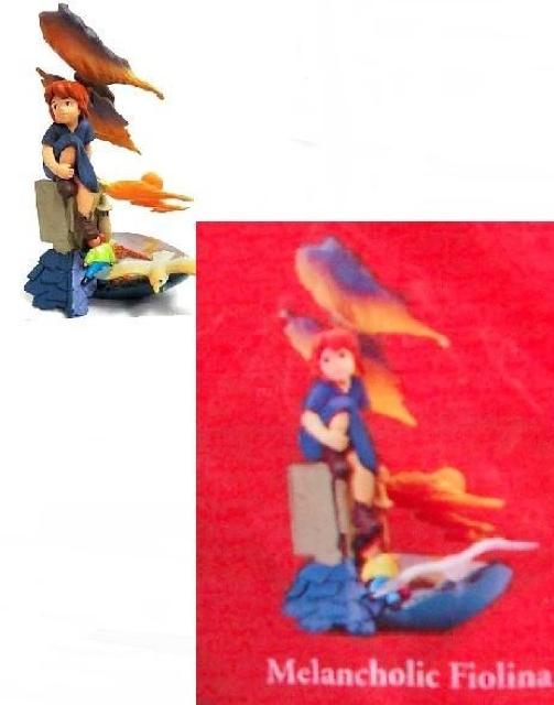 ◆北陸製菓 海洋堂<母をたずねて三千里 もの思いにふけるフィオリーナ> < ホビー ◆北陸製菓 海洋堂<母をたずねて三千里 もの思いにふけるフィオリーナ> < ホビーの