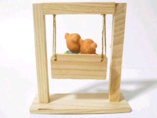 ・ゆらゆらブランコ《New》カントリー★ラブラブ*ペアくまさん<花ありがとう> < インテリア/ライフ  ・ゆらゆらブランコ《New》カントリー★ラブラブ*ペアくまさん<花ありがとう> < インテリア/ライフの