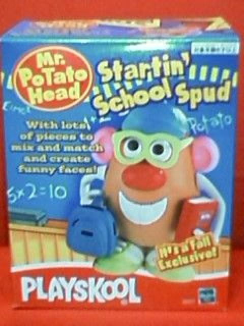 ☆限定品☆Mr.ポテトヘッド☆新学期☆学生に変身☆パーツ11コ入☆2004☆ < おもちゃ  ☆限定品☆Mr.ポテトヘッド☆新学期☆学生に変身☆パーツ11コ入☆2004☆  < おもちゃの
