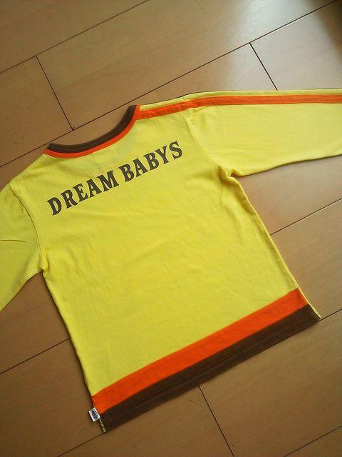 中古 袖ポケロンT110黄ドリベビBABYDOLLベビド < ブランド  中古 袖ポケロンT110黄ドリベビBABYDOLLベビド < ブランドの