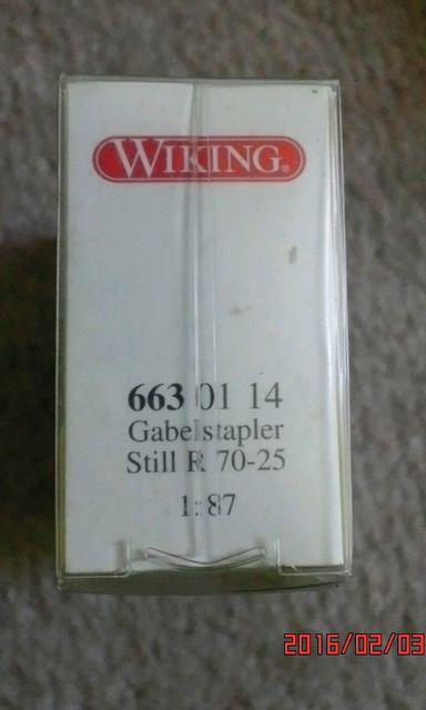 663 01 14 Gabelstapler Still R 70-25 1:87  zr[ 