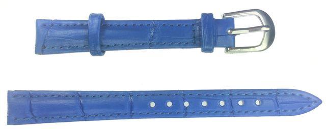 Ounier社製 牛革時計バンド ブルー 12mm ベルト 腕 替え シンプル 普段 オフィス 予備 交換 さわやか おしゃれ < 男性アクセサリー/時計  Ounier社製 牛革時計バンド ブルー 12mm ベルト 腕 替え シンプル 普段 オフィス 予備 交換 さわやか おしゃれ < 男性アクセサリー/時計の