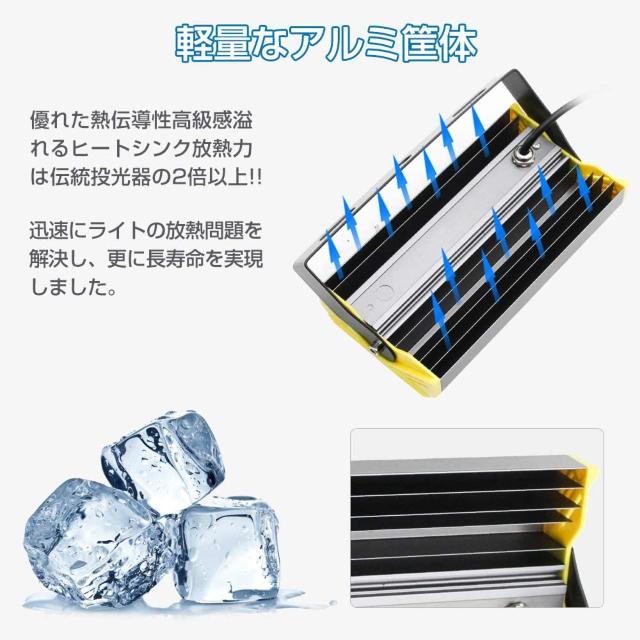 LED投光器,LED作業灯,50W 850W相当 2個組 < ペット/手芸/園芸  LED投光器,LED作業灯,50W 850W相当 2個組 < ペット/手芸/園芸の