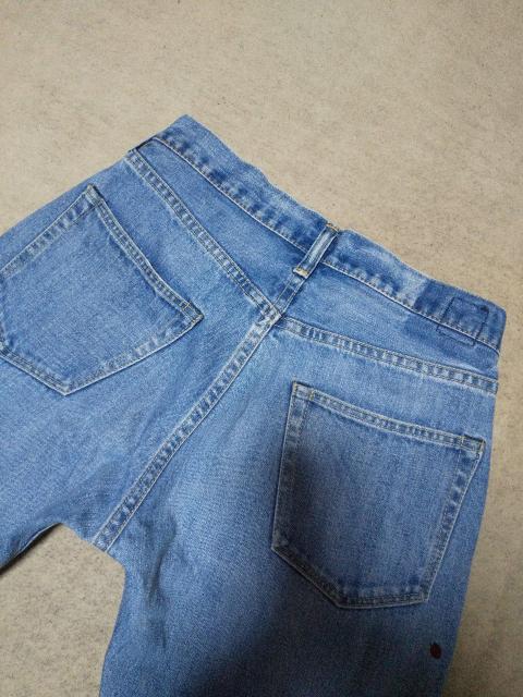 初期 BRUNABOINNE ブルーナボイン フェリシンデニムパンツ ジーンズ 0 XSサイズ used加工 ライトブルー 日本製 < 男性ファッション  初期 BRUNABOINNE ブルーナボイン フェリシンデニムパンツ ジーンズ 0 XSサイズ used加工 ライトブルー 日本製 < 男性ファッションの