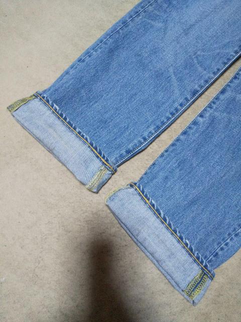 初期 BRUNABOINNE ブルーナボイン フェリシンデニムパンツ ジーンズ 0 XSサイズ used加工 ライトブルー 日本製 < 男性ファッション  初期 BRUNABOINNE ブルーナボイン フェリシンデニムパンツ ジーンズ 0 XSサイズ used加工 ライトブルー 日本製 < 男性ファッションの