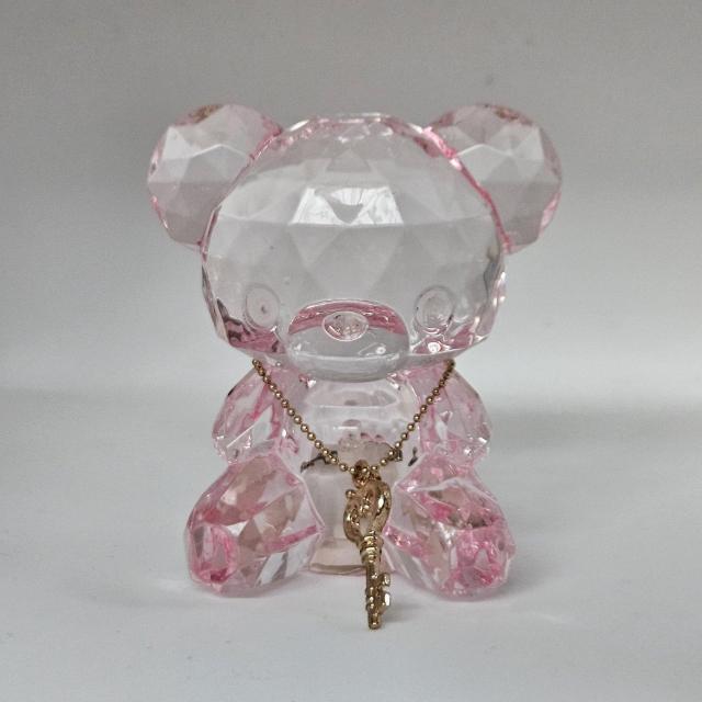 新品*アクリルアイス*クマ*ピンク*ハート型の鍵ネックレス付き*電飾ライト内臓*クリスタル*フィギュア*ライト*七色 < インテリア/ライフ 新品*アクリルアイス*クマ*ピンク*ハート型の鍵ネックレス付き*電飾ライト内臓*クリスタル*フィギュア*ライト*七色 < インテリア/ライフの