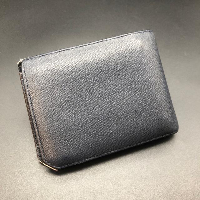 即決 MCM 二つ折り財布 ネイビー < 男性ファッション  即決 MCM 二つ折り財布 ネイビー < 男性ファッションの