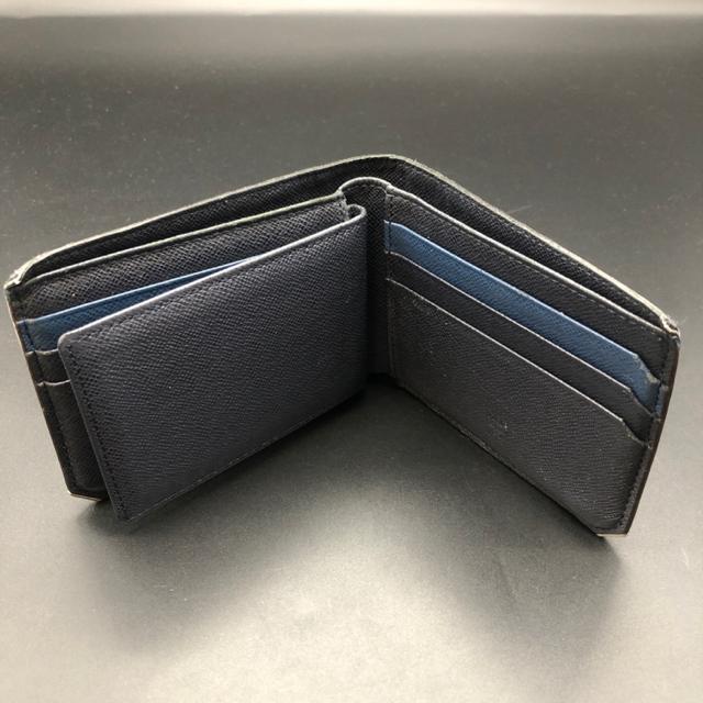 即決 MCM 二つ折り財布 ネイビー < 男性ファッション  即決 MCM 二つ折り財布 ネイビー < 男性ファッションの