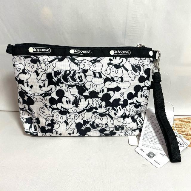 ★新品★LeSportsac レスポートサック ミッキー  化粧ポーチ  2つ収納 ポーチ 7105 送料無料 < 女性ファッション  ★新品★LeSportsac レスポートサック ミッキー  化粧ポーチ  2つ収納 ポーチ 7105 送料無料 < 女性ファッションの