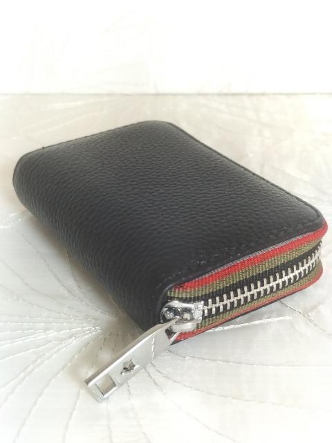 「じゃばらタイプカードケース」黒 皮革 12ポケット 新品未使用 < 女性ファッション 「じゃばらタイプカードケース」黒 皮革 12ポケット 新品未使用 < 女性ファッションの