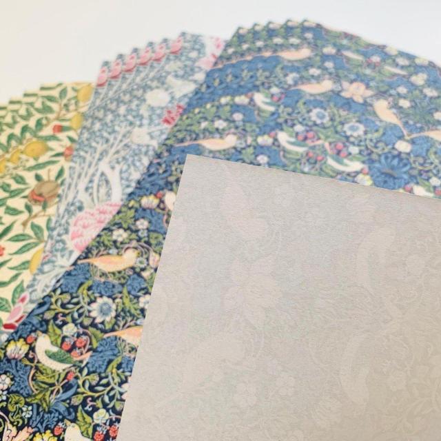 新品未開封 ウィリアムモリス A4コラージュペーパー 18シート 送料無料 < インテリア/ライフ  新品未開封 ウィリアムモリス A4コラージュペーパー 18シート 送料無料 < インテリア/ライフの