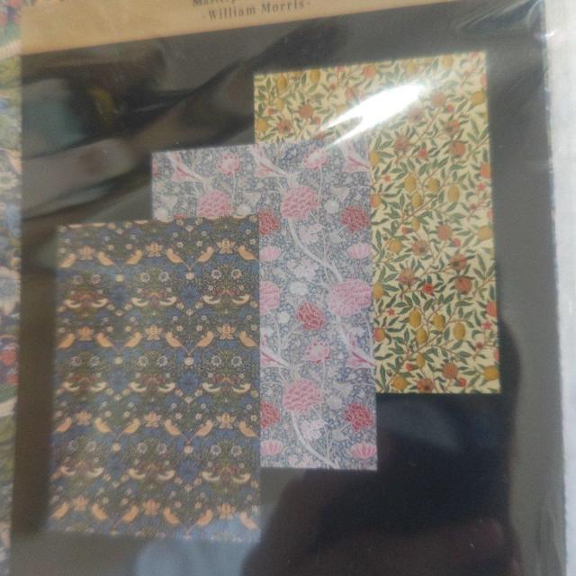 新品未開封 ウィリアムモリス A4コラージュペーパー 18シート 送料無料 < インテリア/ライフ  新品未開封 ウィリアムモリス A4コラージュペーパー 18シート 送料無料 < インテリア/ライフの