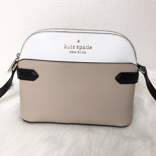 【極美品】ケイトスペード ショルダーバッグ クロスボディ ドーム型 < ブランド 【極美品】ケイトスペード ショルダーバッグ クロスボディ ドーム型 < ブランドの