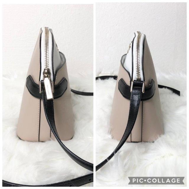 【極美品】ケイトスペード ショルダーバッグ クロスボディ ドーム型 < ブランド 【極美品】ケイトスペード ショルダーバッグ クロスボディ ドーム型 < ブランドの