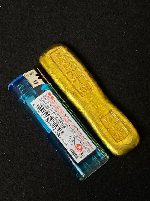 【嘉慶年造】金塊 足赤 刻印 延べ棒 アンティーク 120g 時代物 骨董 収集家放出品 古銭 金錠インゴット 文鎮 コレクション < ホビー 【嘉慶年造】金塊 足赤 刻印 延べ棒 アンティーク 120g 時代物 骨董 収集家放出品 古銭 金錠インゴット 文鎮 コレクション < ホビーの