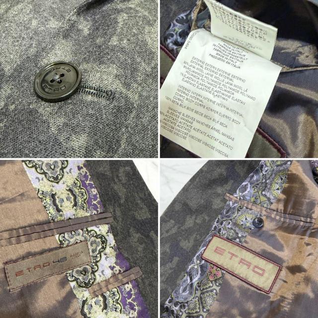 エトロETROメンズ秋冬ジャケット#48カーキ < ブランド エトロETROメンズ秋冬ジャケット#48カーキ < ブランドの