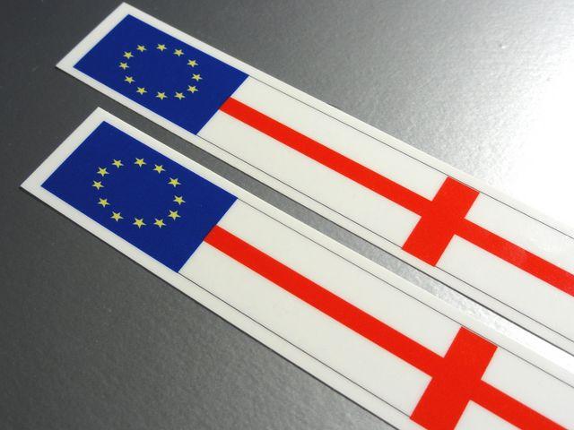 B イングランド国旗バナーステッカー2枚set☆ < 自動車/バイク B イングランド国旗バナーステッカー2枚set☆ < 自動車/バイク