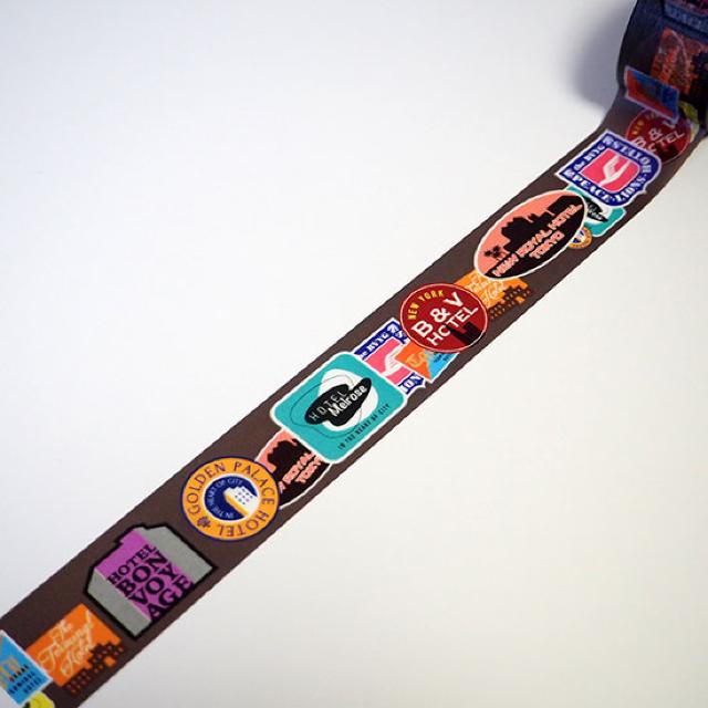 ラスト1個!BON VOYAGEマスキングテープHOTEL STICKER < インテリア/ライフ  ラスト1個!BON VOYAGEマスキングテープHOTEL STICKER  < インテリア/ライフの