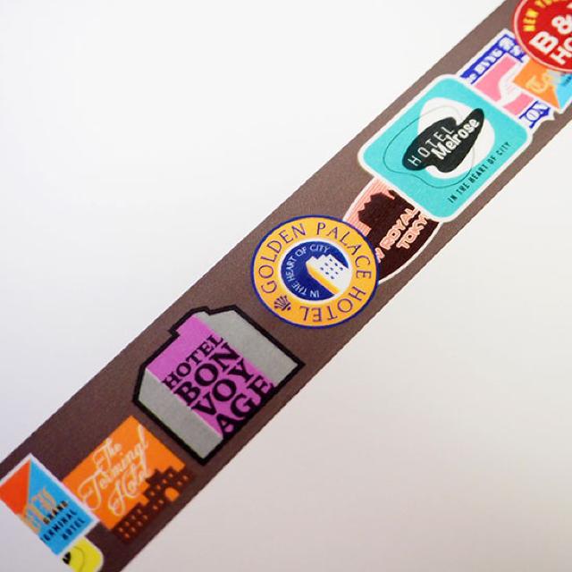 ラスト1個!BON VOYAGEマスキングテープHOTEL STICKER < インテリア/ライフ  ラスト1個!BON VOYAGEマスキングテープHOTEL STICKER < インテリア/ライフの