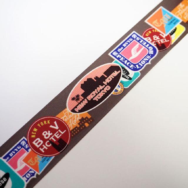 ラスト1個!BON VOYAGEマスキングテープHOTEL STICKER < インテリア/ライフ  ラスト1個!BON VOYAGEマスキングテープHOTEL STICKER < インテリア/ライフの