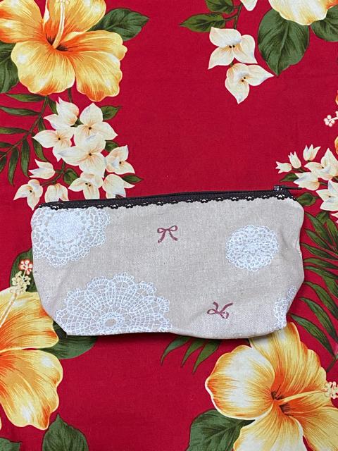 たみふる☆ハンドメイド☆ベージュポーチ☆ < 女性ファッション  たみふる☆ハンドメイド☆ベージュポーチ☆  < 女性ファッションの