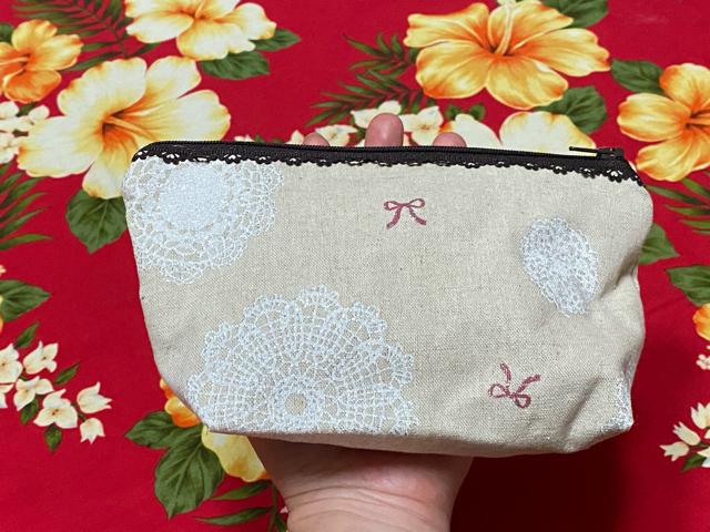 たみふる☆ハンドメイド☆ベージュポーチ☆ < 女性ファッション  たみふる☆ハンドメイド☆ベージュポーチ☆ < 女性ファッションの