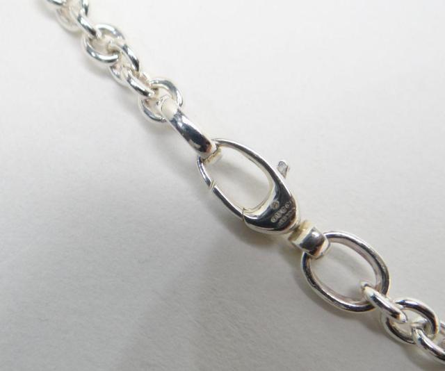 グッチ 25001 ダブルG チェーン ネックレス ペンダント SV925【送料無料】 < ブランド グッチ 25001 ダブルG チェーン ネックレス ペンダント SV925【送料無料】 < ブランドの