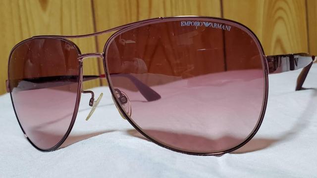 正規 激レア アルマーニ イーグルロゴ ティアドロップ メタルフレームサングラス ブロンズピンク アイウェア < ブランド  正規 激レア アルマーニ イーグルロゴ ティアドロップ メタルフレームサングラス ブロンズピンク アイウェア < ブランドの