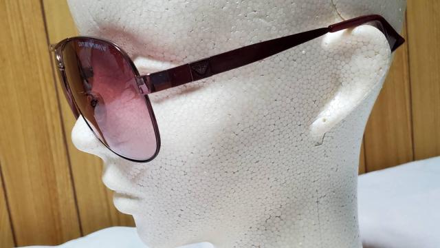 正規 激レア アルマーニ イーグルロゴ ティアドロップ メタルフレームサングラス ブロンズピンク アイウェア < ブランド  正規 激レア アルマーニ イーグルロゴ ティアドロップ メタルフレームサングラス ブロンズピンク アイウェア < ブランドの