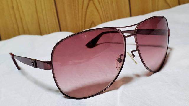 正規 激レア アルマーニ イーグルロゴ ティアドロップ メタルフレームサングラス ブロンズピンク アイウェア < ブランド  正規 激レア アルマーニ イーグルロゴ ティアドロップ メタルフレームサングラス ブロンズピンク アイウェア < ブランドの