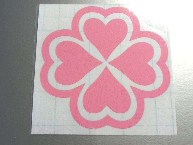 ◇四葉のクローバーカッティングステッカーL◇ももクロ☆ < 自動車/バイク ◇四葉のクローバーカッティングステッカーL◇ももクロ☆ < 自動車/バイク