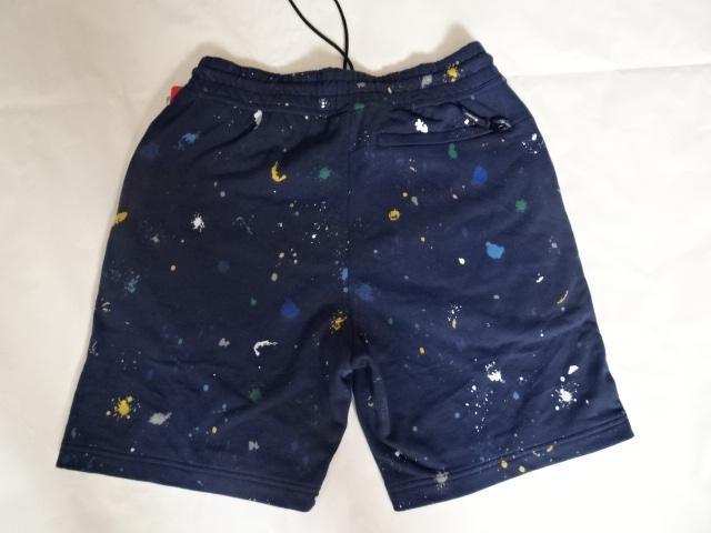 チャンピオン ペイントデザイン スウェットショートパンツUS M ネイビー < ブランド  チャンピオン ペイントデザイン スウェットショートパンツUS M ネイビー < ブランドの