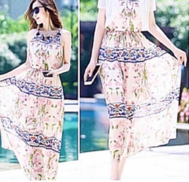 b17 シフォンサマードレス < 女性ファッション  b17 シフォンサマードレス  < 女性ファッションの