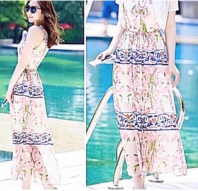 b17 シフォンサマードレス < 女性ファッション  b17 シフォンサマードレス < 女性ファッションの