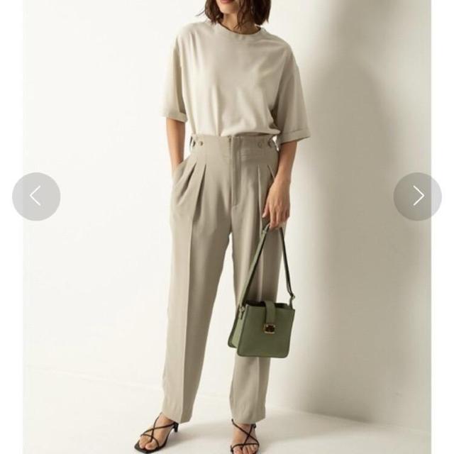 ◆Mila Owen/ミラオーウェン◆2WAYタックテーパードパンツ★オレンジ1*秋コーデ♪美品 < ブランド  ◆Mila Owen/ミラオーウェン◆2WAYタックテーパードパンツ★オレンジ1*秋コーデ♪美品 < ブランドの