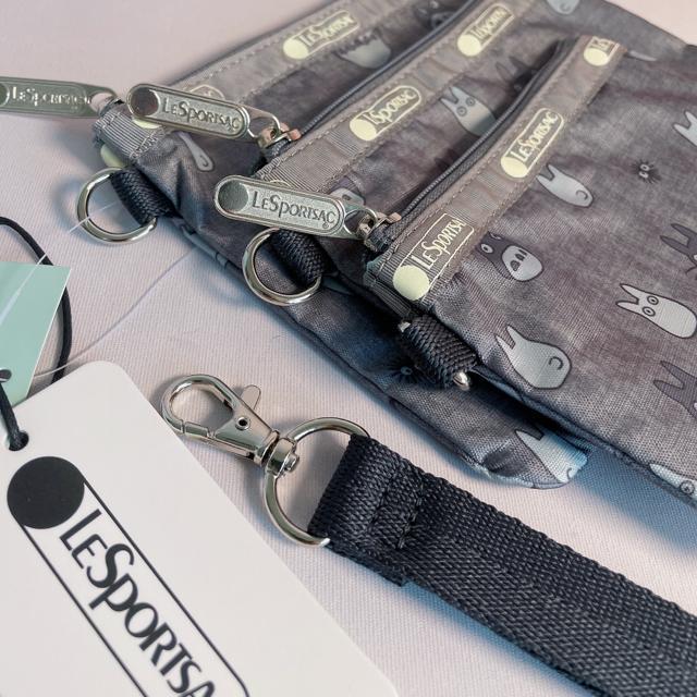 ���V�i��LeSportsac ���X�|�[�g�T�b�N �g�g�� �O���[ 3�A�|�[�` �R�X���|�[�` 3455 �Z�b�g ��������