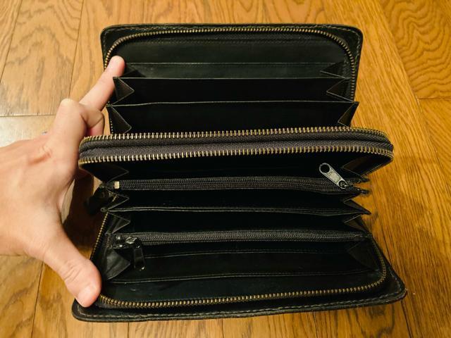 財布 ウォレット ダブルラウンドファスナー カービング 水芭蕉 ビンテージ メンズ レディース 大容量 < 男性ファッション  財布 ウォレット ダブルラウンドファスナー カービング 水芭蕉 ビンテージ メンズ レディース 大容量 < 男性ファッションの