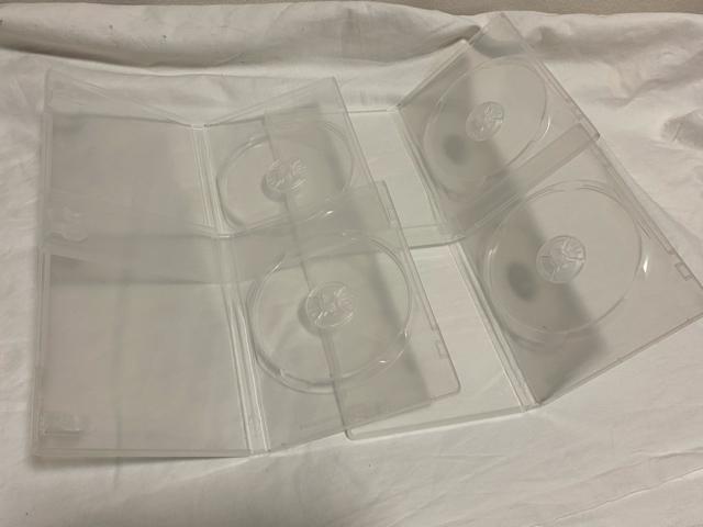 DVD空ケース 透明 4枚セット 未使用品 < CD/DVD/ビデオ  DVD空ケース 透明 4枚セット 未使用品  < CD/DVD/ビデオの