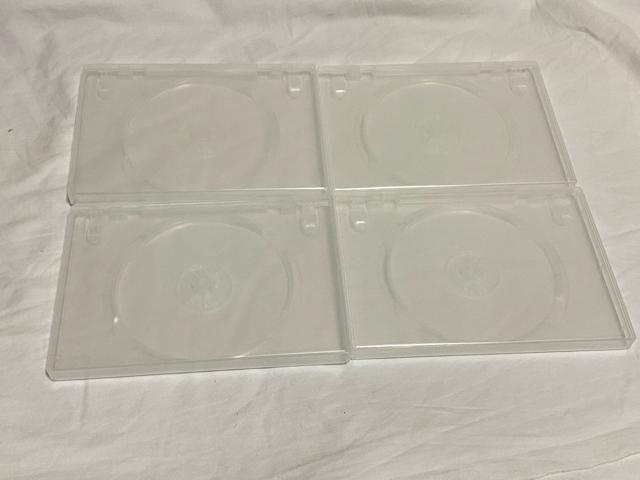 DVD空ケース 透明 4枚セット 未使用品 < CD/DVD/ビデオ  DVD空ケース 透明 4枚セット 未使用品 < CD/DVD/ビデオの